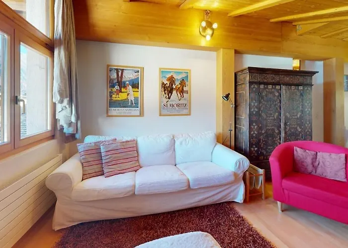 Engadine Attic Within Walking Distance Of The Facilities Appartement Celerina/Schlarigna